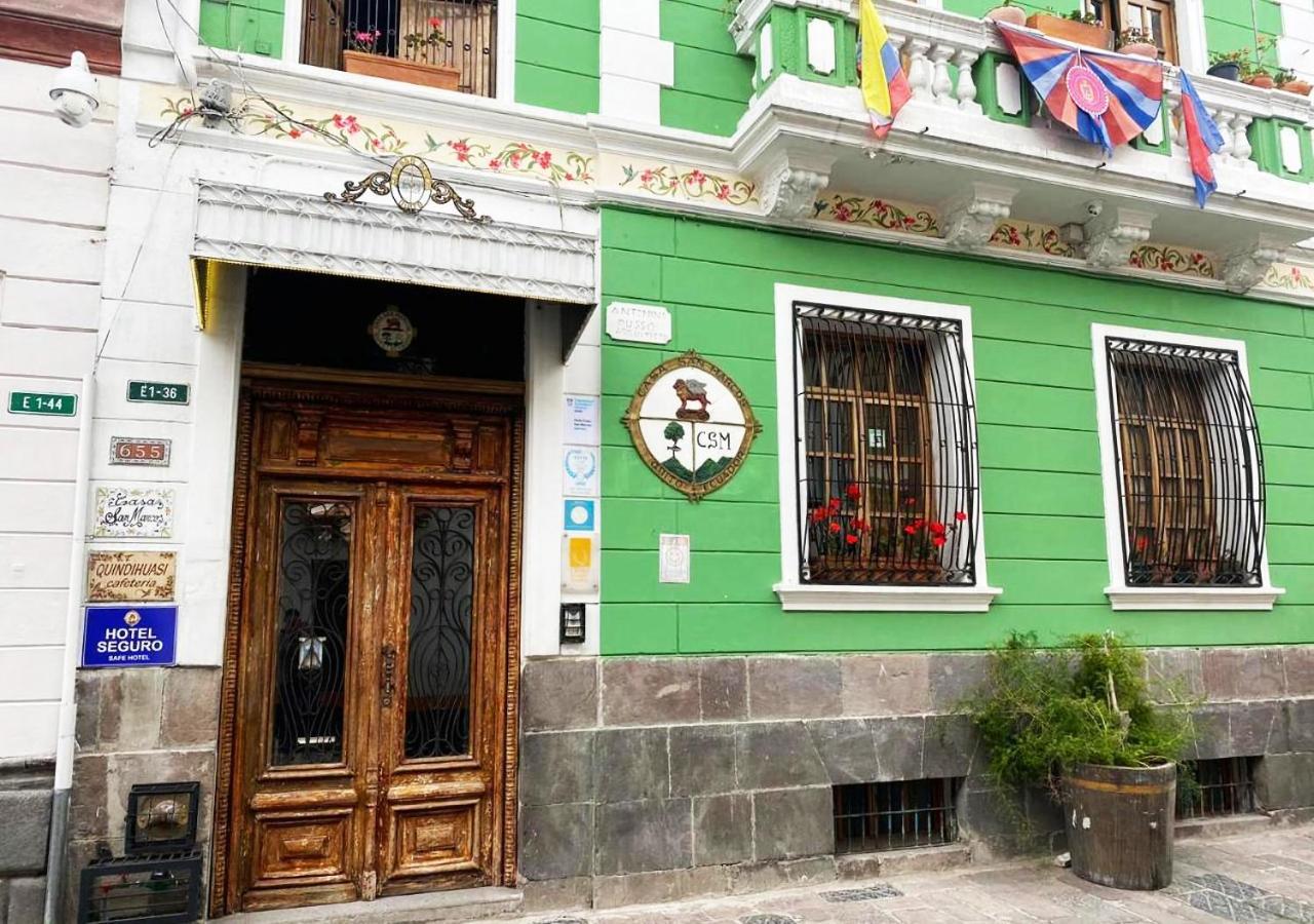 Hotel Boutique Casa San Marcos Quito Exteriör bild